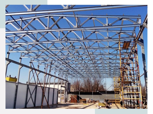 Строительство цехов в Бердск от 625 руб. под ключ