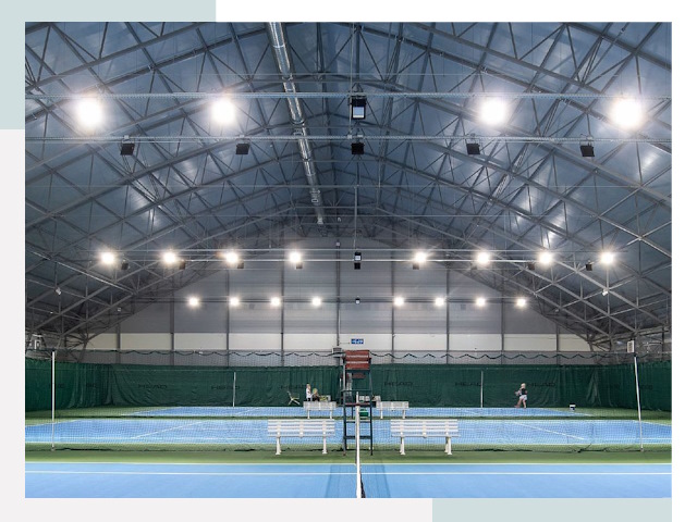 Строительство теннисных кортов в Бердск от 625 руб.