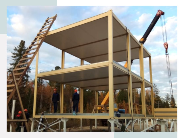 Строительство модульных здания Бердск