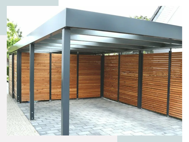 Навесы для парковки в Бердске