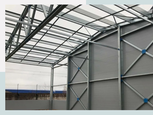 Каркасные ангары от СтальСтрой-Брд по цене от 625 руб.