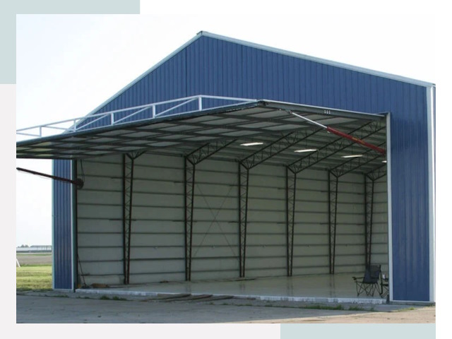 Прямо стенные ангары в Бердске