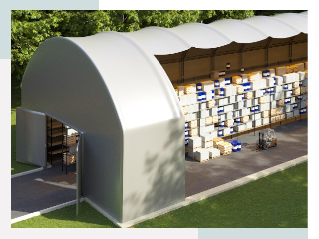 Тентовые ангары в Бердске