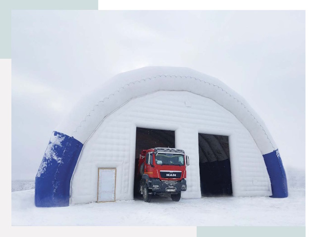 Мобильные ангары в Бердске