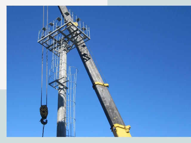 Монтаж осветительных мачт в Бердск от 625 руб.