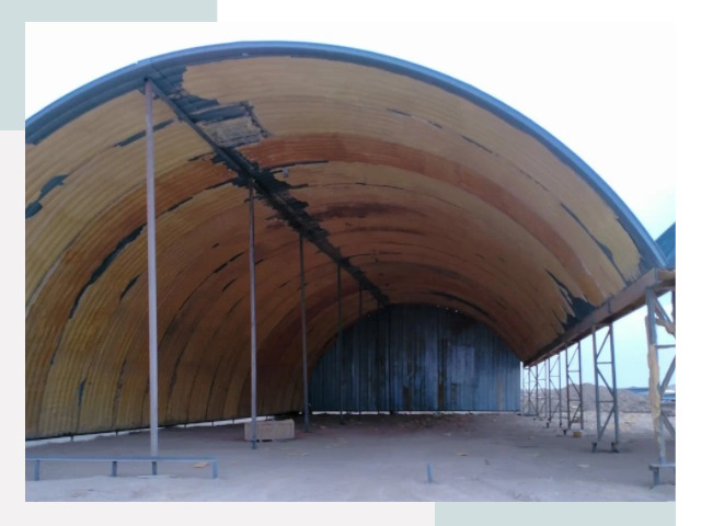 Реконструкция ангаров в Бердске