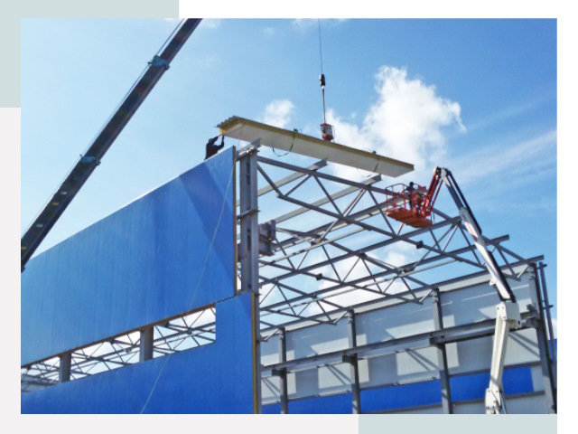 Монтаж сэндвич-панелей в Бердске