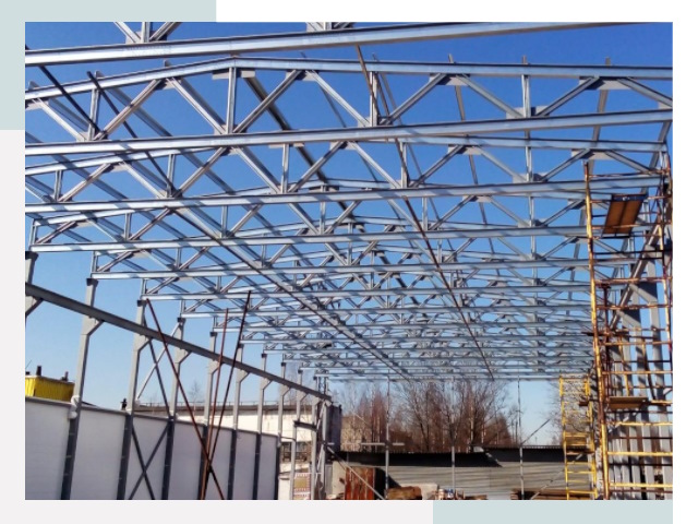 Металлокаркасы для складов в Бердске